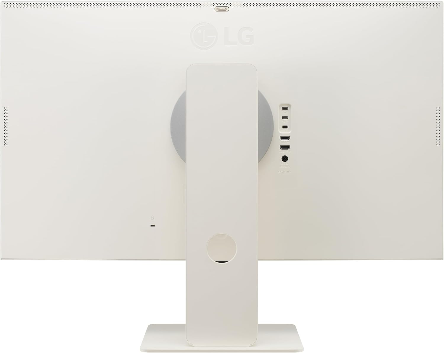 LG  MyView Smart Monitor 32-inch 4K UHD (3840x2160), IPS Display, webOS 23, USB Type-C 90W PD, Built-in FHD Webcam & Speaker, HDR 10, AirPlay 2, Screen Share, Bluetooth, White