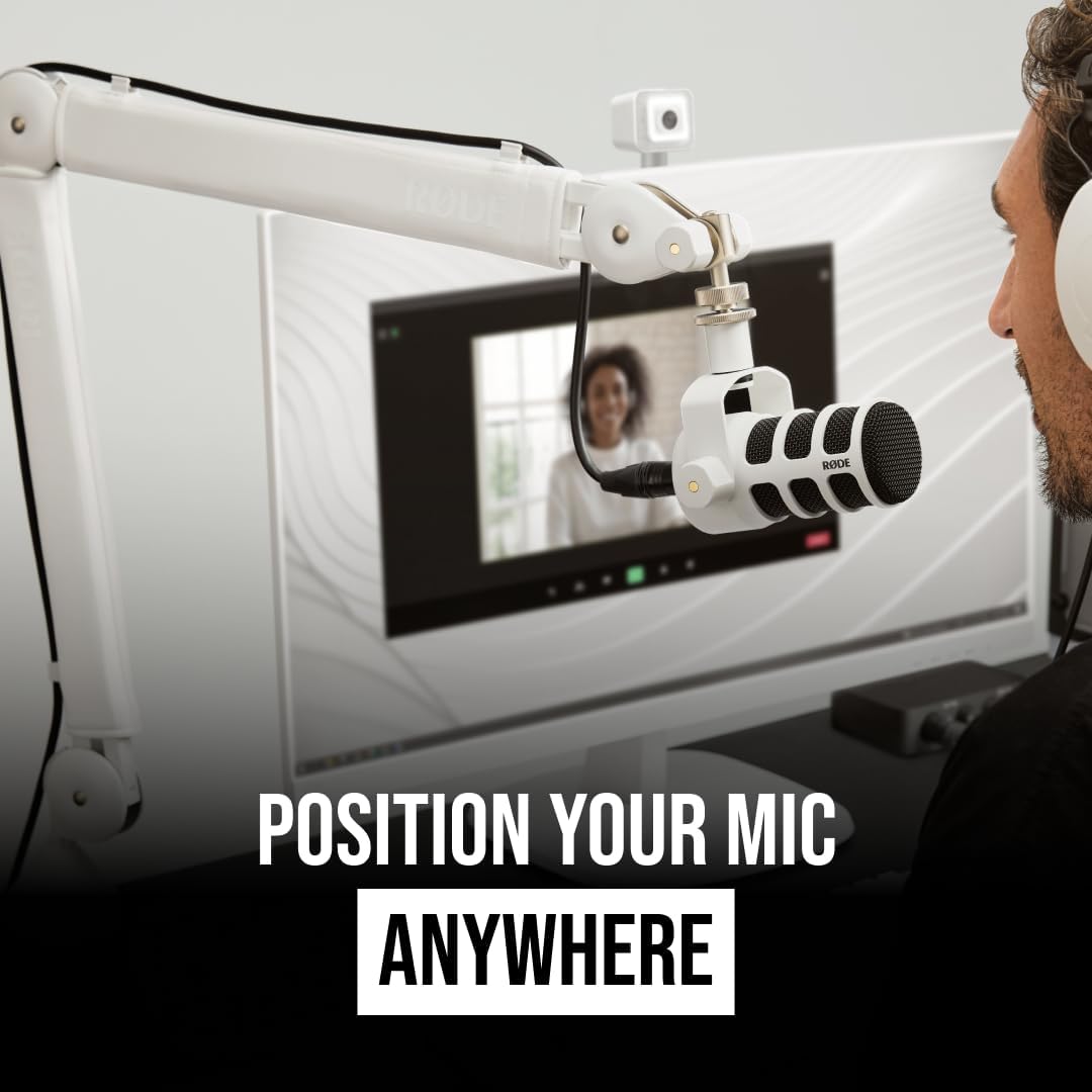 Rode PSA1+ Professional Studio Mic Boom Arm - White
