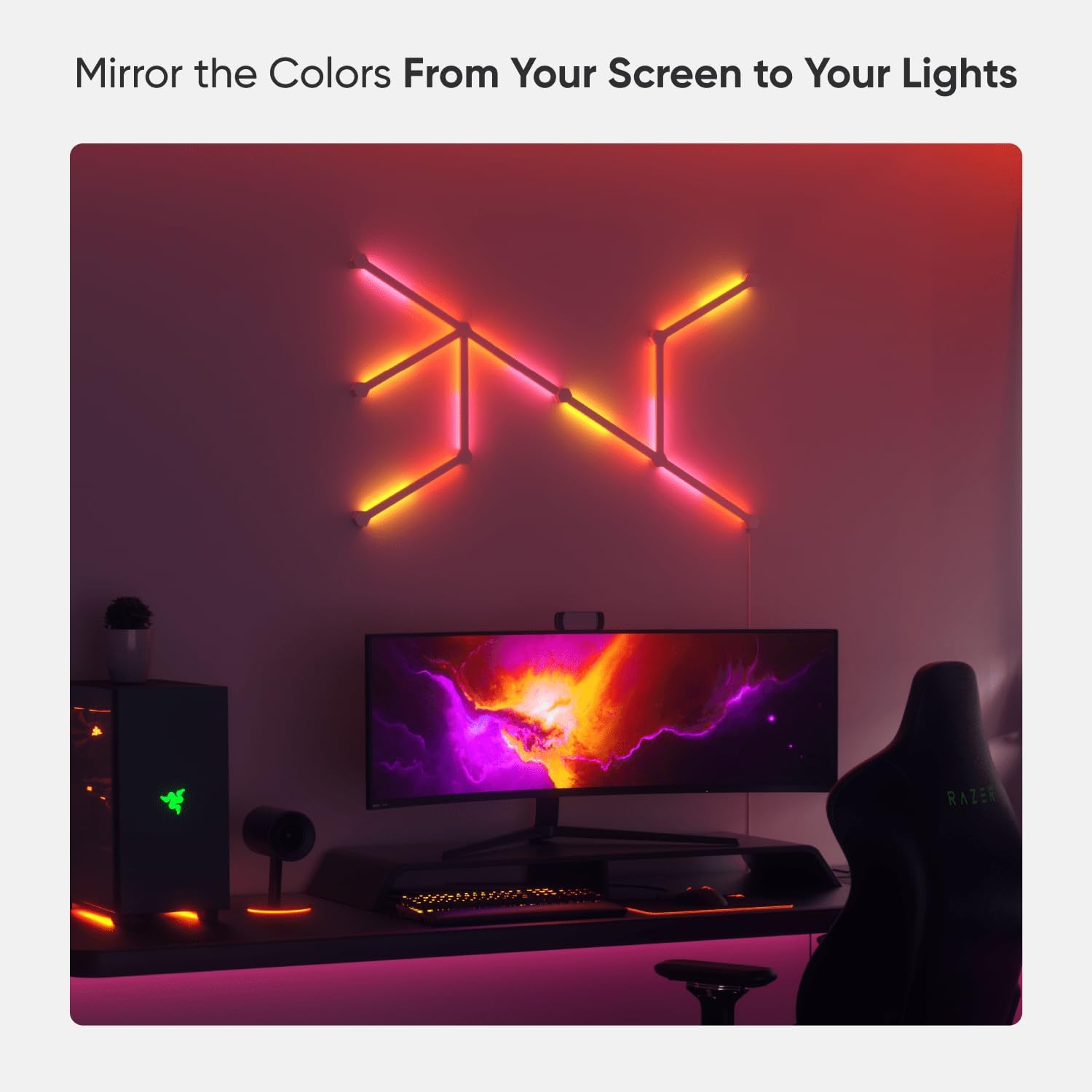 Nanoleaf Lines Starter Kit 9 Light Bars - White