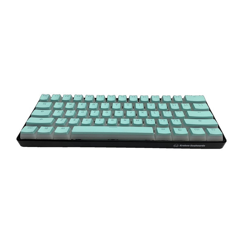 Kraken Mint Pudding Keycap Set (ISO Keys included)