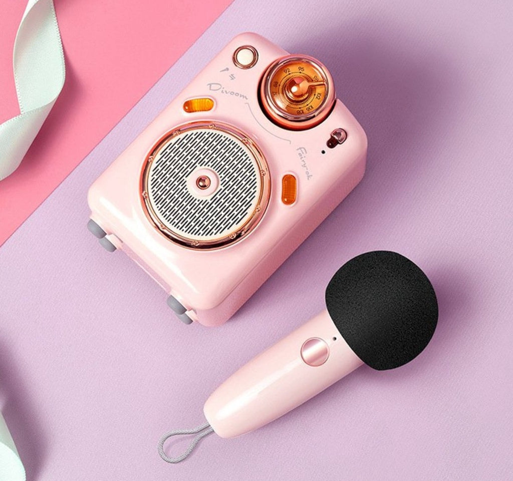 Divoom Fairy-Ok Portable Bluetooth Speaker With Microphone Karaoke Function