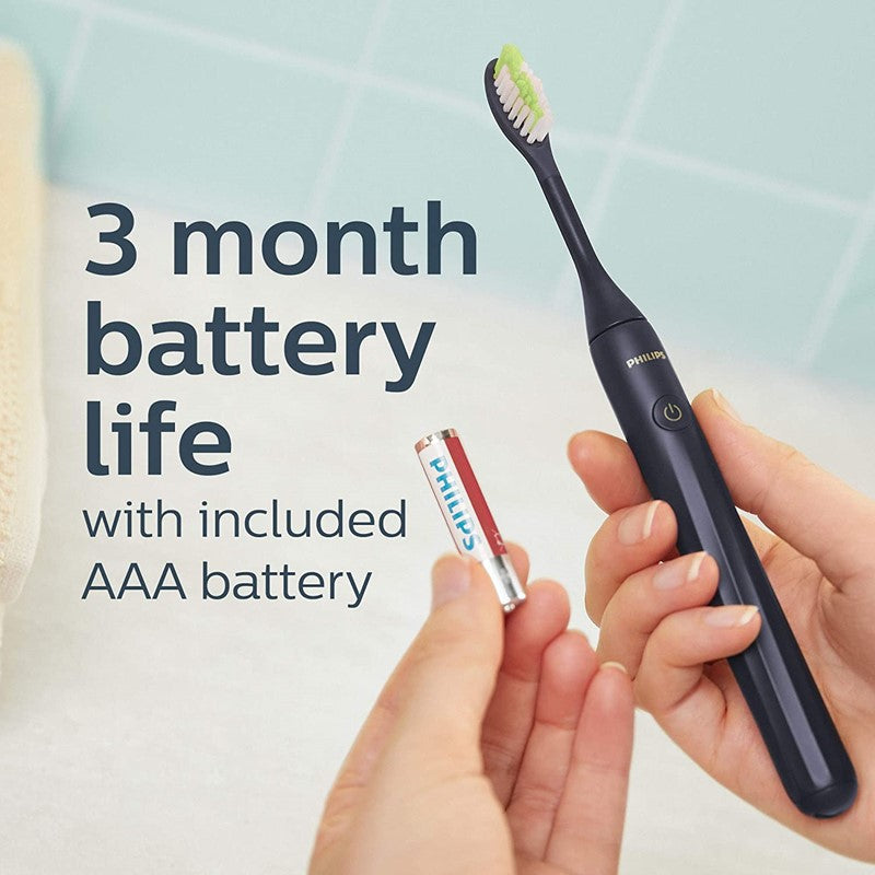 Philips One Battery Toothbrush By Sonicare - Midnight Blue