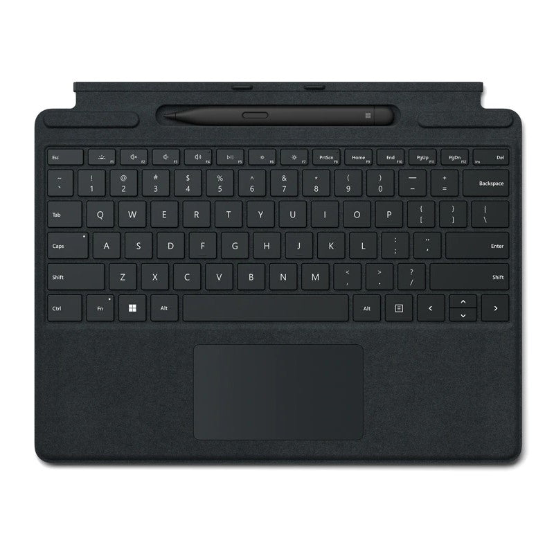 Microsoft Surface Signature Keyboard With Slim Pen for Surface Pro 9 & Surface Pro 10, Arabic - Black