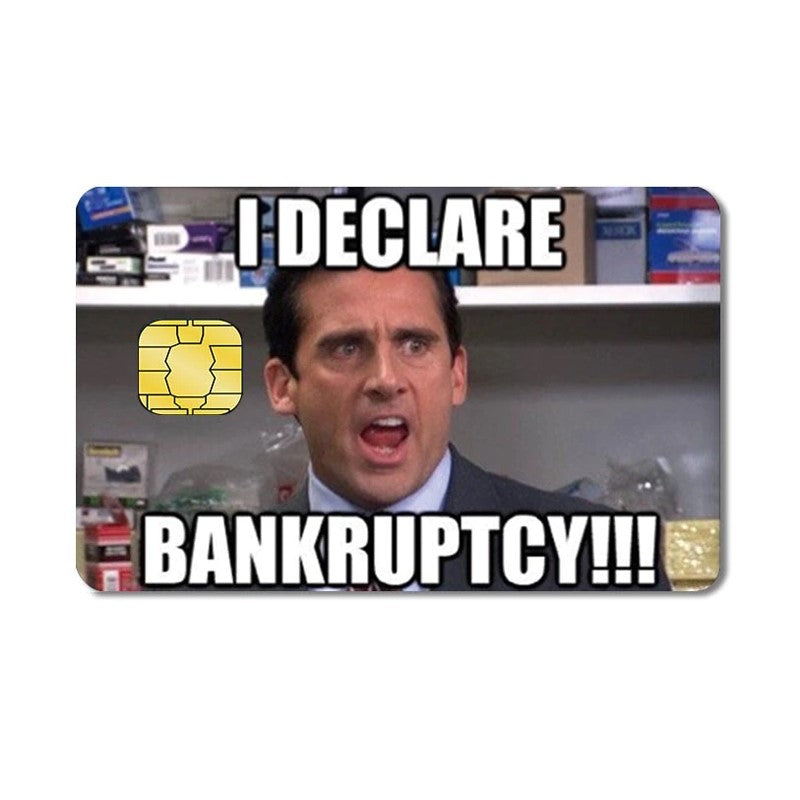 3M PVC Debit/Credit Card Cartoon Skin Sticker