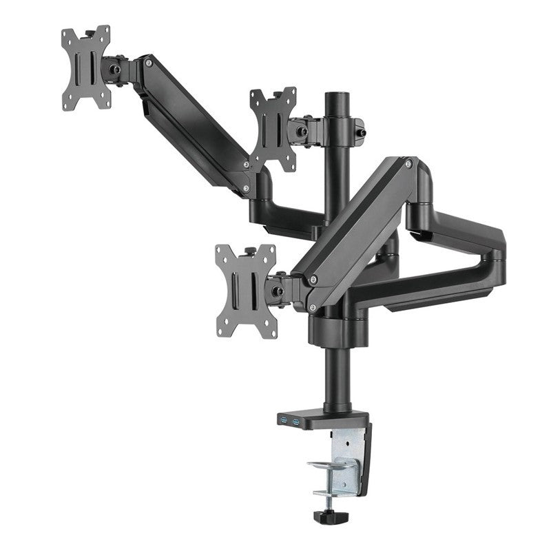 Twisted Minds Premium Triple Monitor Arm, Stand And Mount For Gaming And Office Use 17