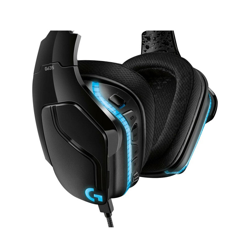 Logitech G635 7.1 LIGHTSYNC RGB Gaming Headset PC/PS4/XB1/Mobile - Open Box