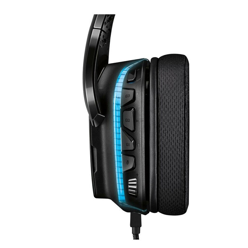 Logitech G635 7.1 LIGHTSYNC RGB Gaming Headset PC/PS4/XB1/Mobile - Open Box