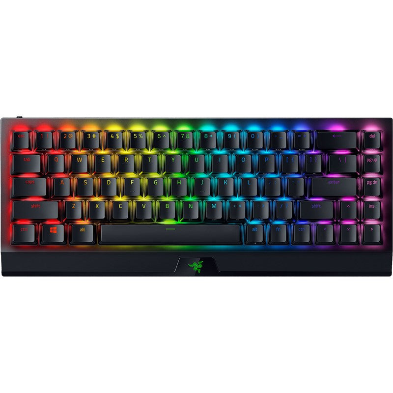 Razer BlackWidow V3 Mini HyperSpeed Wireless 65% RGB Mechanical Gaming Keyboard, Phantom Edition (US Layout) - Black