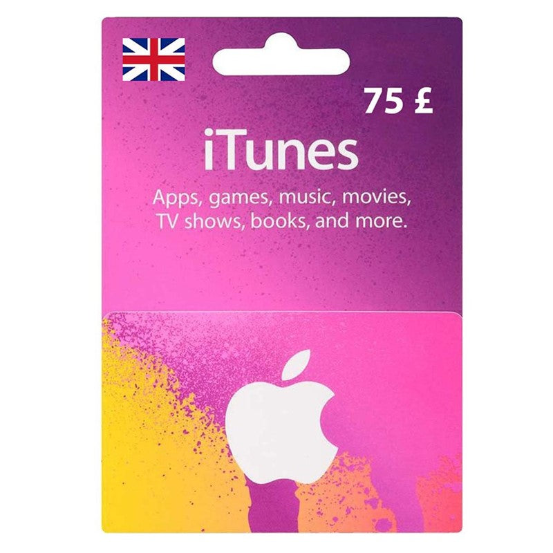 Apple iTunes Gift Card £75 - UK