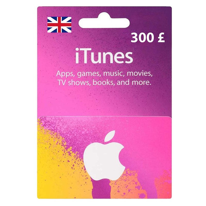 Apple iTunes Gift Card £300 - UK