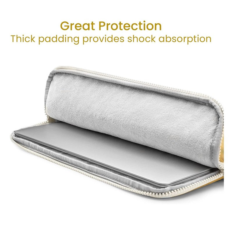 The Her-A23 Jelly Laptop Sleeve Kit 14-inch Yellow