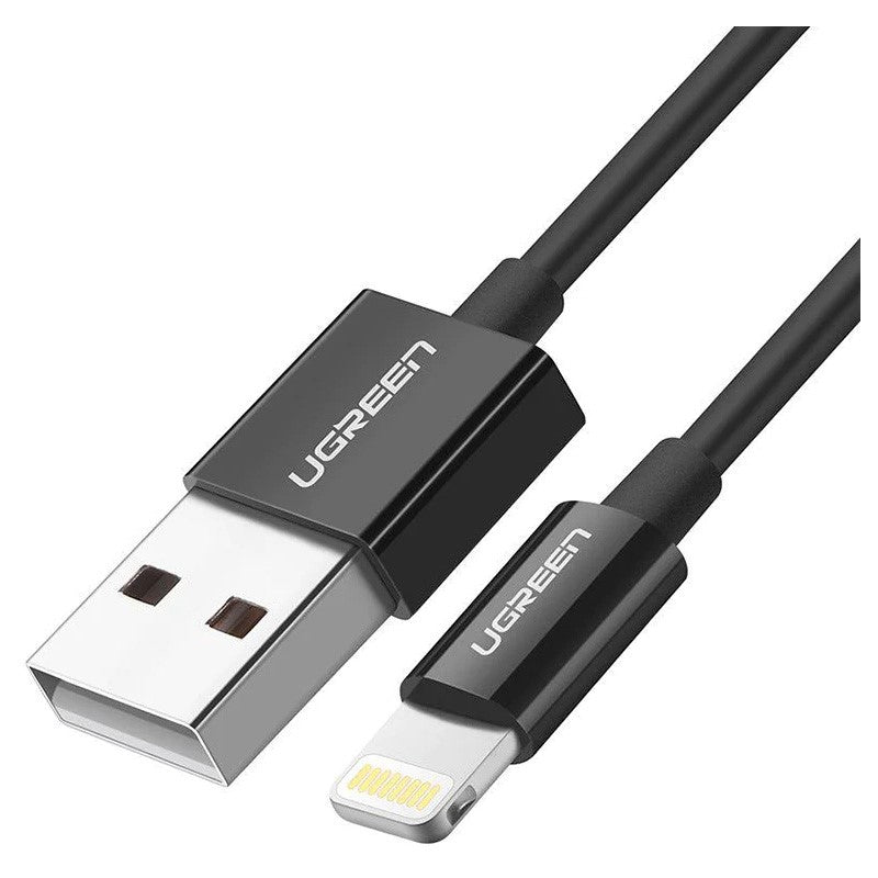 Ugreen Lightning To USB 2.0 A Male Cable 2M, Black
