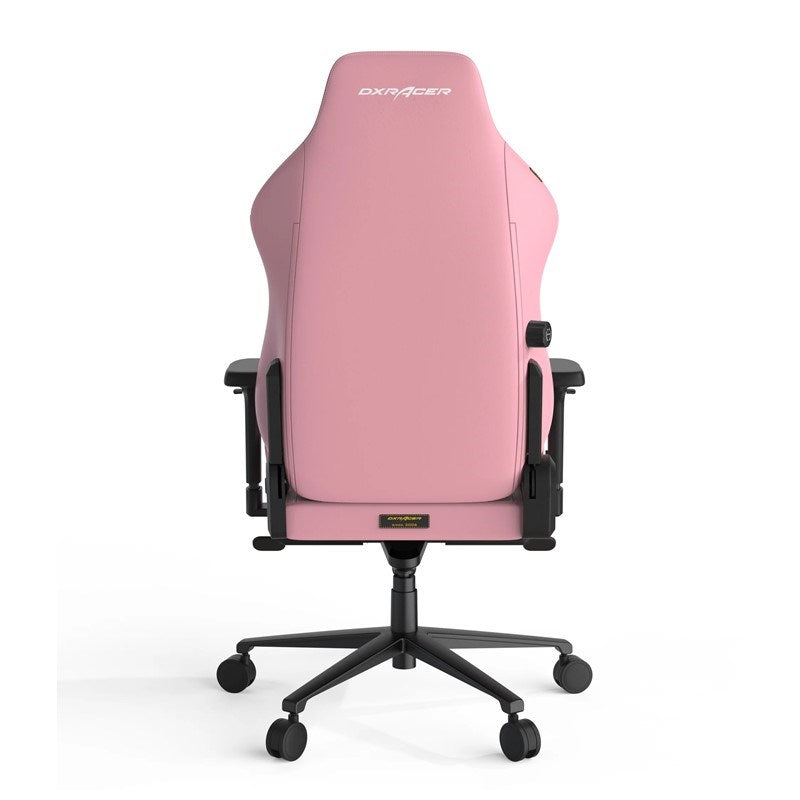 DXRacer Craft Pro Classic Gaming Chair - Pink + GAMEON 3in1 L-Shaped Slayer II XL Series Gaming Desk - Black
