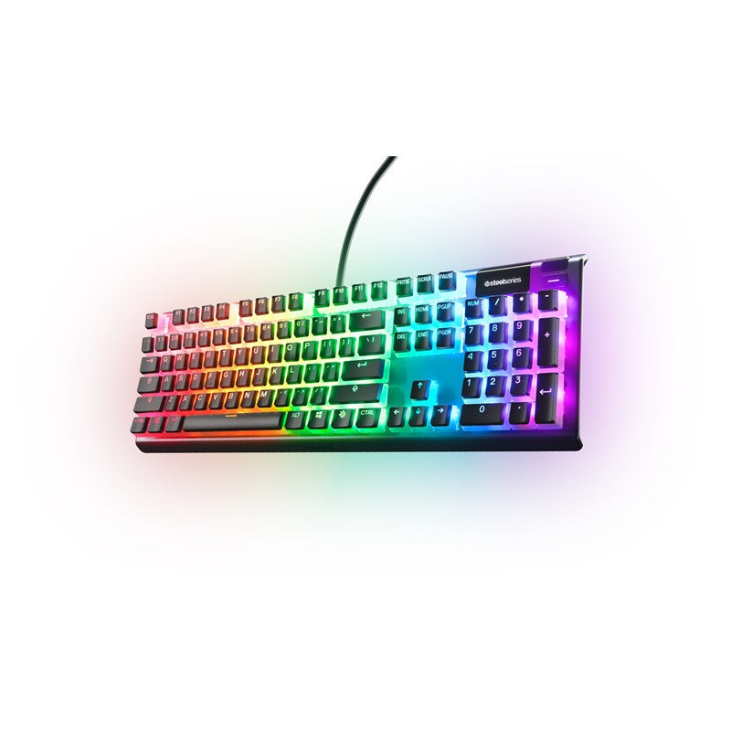 SteelSeries Prism Caps Universal Double Shot PBT Keycaps For Mechanical Gaming Keyboard - Black US