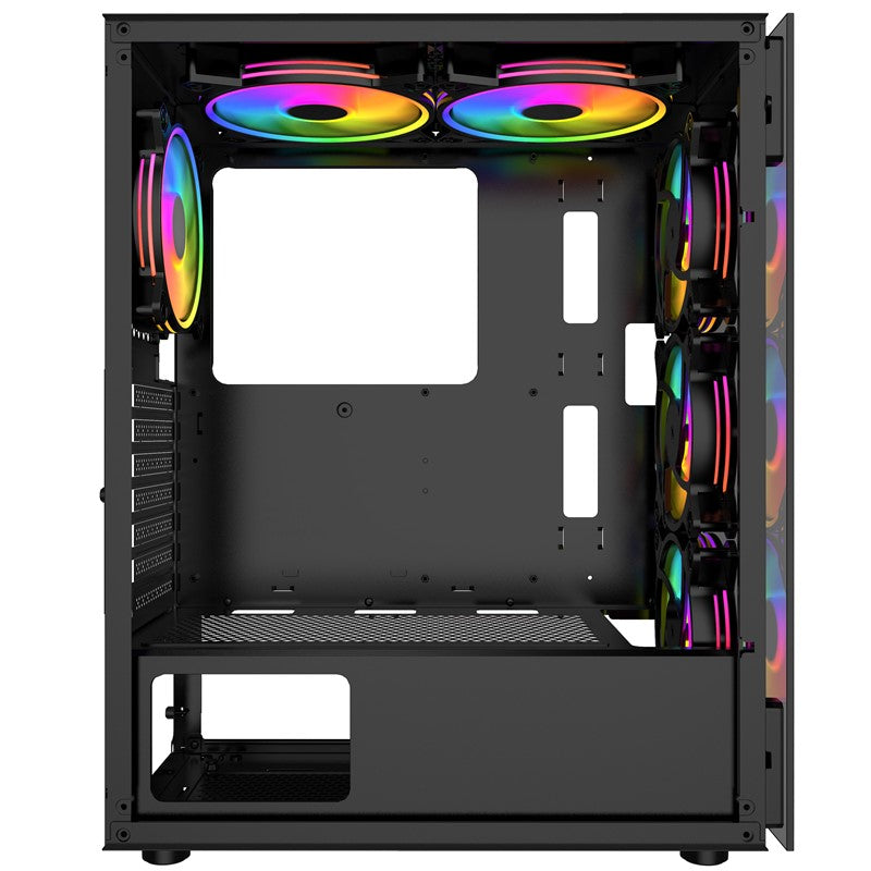 كومبيوتر الألعاب اي 5, معالج i5-10400F, كارت شاشة GTX 1650 4GB, ويندوز 11 برو, مع جيم اون شاشة 24 بوصة فل اتش دي, 180 هرتز, مع مجموعة الألعاب 4 في 1