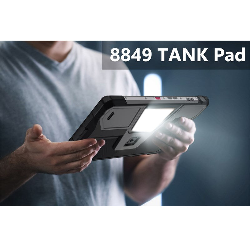 Unihertz 8849 TANK Pad 16 GB, 512 GB Memory, 21000 mAh Battery First 5G Rugged Tablet with Built-in Projector (Global Version)