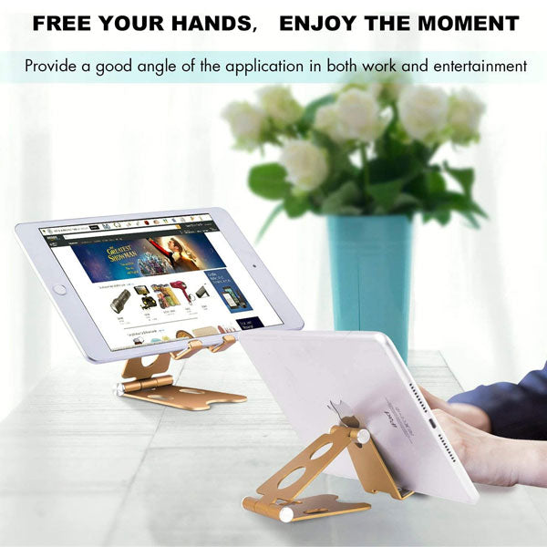 Mini Aluminum Foldable Table Stand For Mobile Phones and iPad Pro