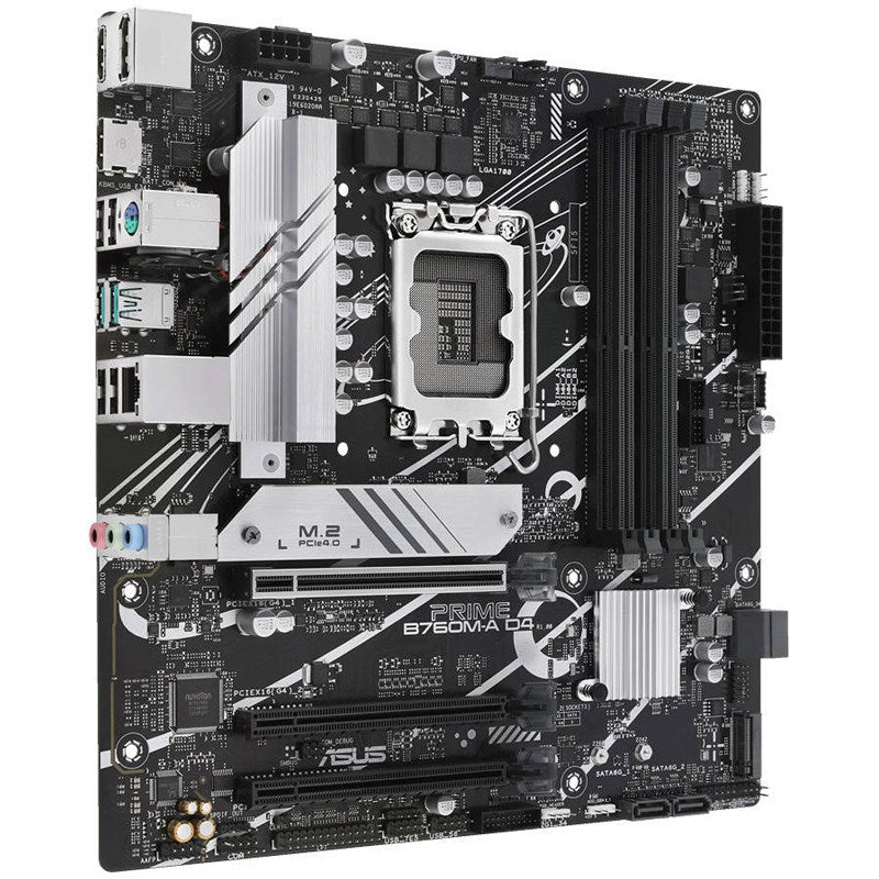 Asus PRIME B760M-A D4-CSM M-ATX Gaming Motherboard
