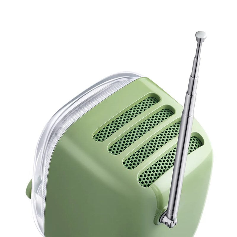 Divoom Tiivoo-2 Photo Album & Lyrics Bluetooth Mini Speaker – Green & Pink