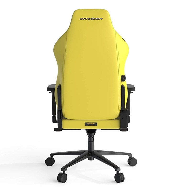 DXRacer Craft Pro Classic Gaming Chair - Yellow + GAMEON 3in1 L-Shaped Slayer II XL Series Gaming Desk - Black