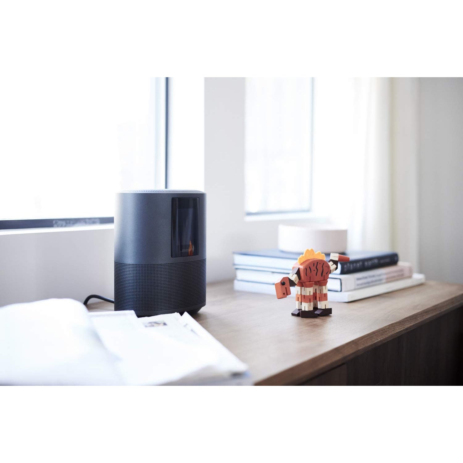 Bose Home Speaker 500 Wireless Speaker System with Alexa Built In - Luxe Silver