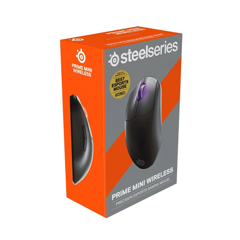 SteelSeries Prime Mini Wireless Gaming Mouse - Black