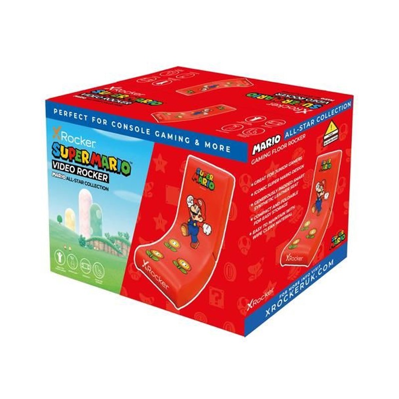 X-Rocker Nintendo All-Star Mario Video Rocker Gaming Chair