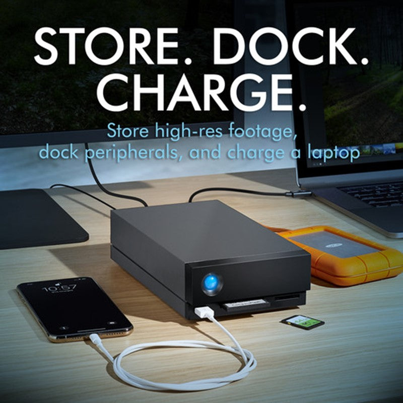 محرك الأقراص الصلبة الخارجي LaCie 10TB 1 Big Dock