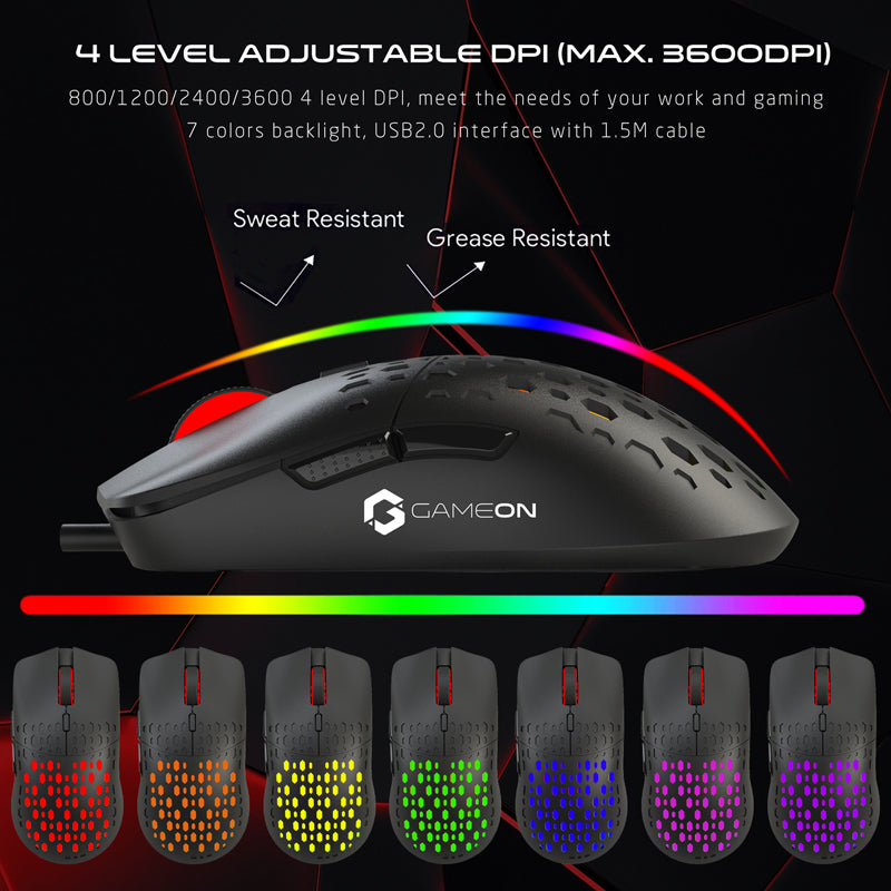 GAMEON CYPHER XL All-In-One Bundle (Keyboard, Headset, Mouse & Mousepad)
