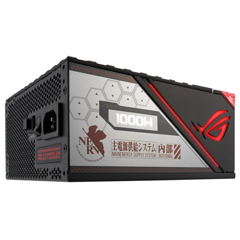Asus ROG THOR 1000P2 Gaming RGB, 1000 Watt ATX 80 Plus Platinum II Power Supply With OLED Power Display - EVA Edition