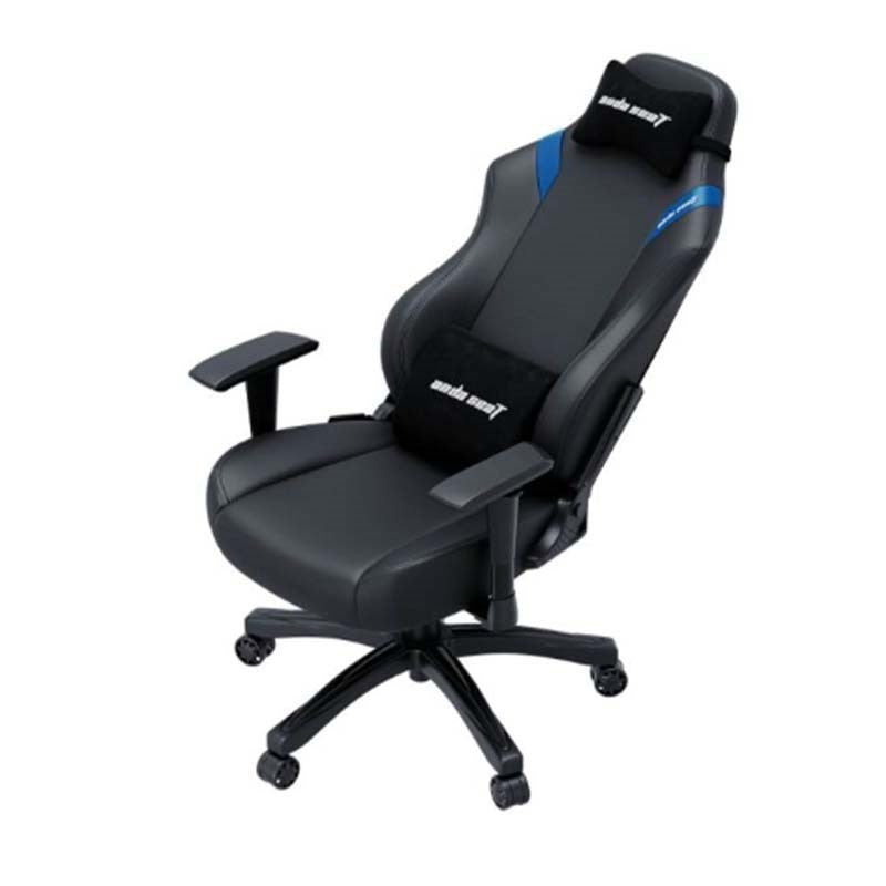 X-Rocker Nintendo All-Star Peach Video Rocker Gaming Chair + Andaseat LUNA Series Large  Gaming Chair -  Black/Blue