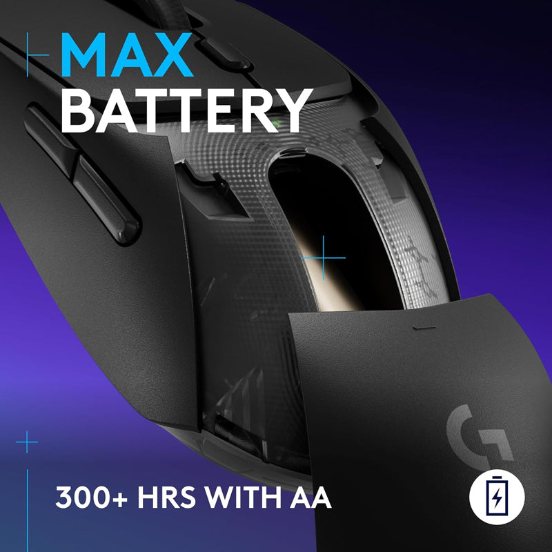 Logitech G309 LightSpeed Wireless Gaming Mouse - Black