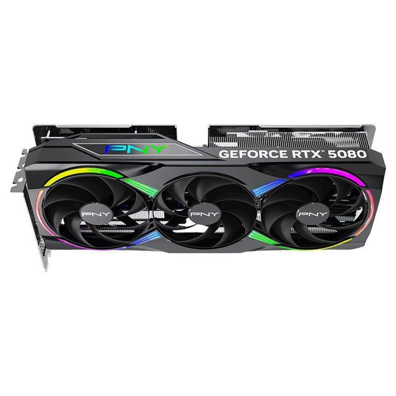 PNY GeForce RTX 5080 ARGB EPIC-X RGB 16GB OC GDDR7 Gaming Graphics Card