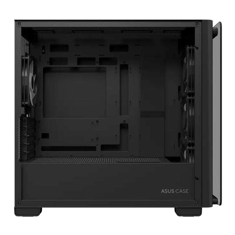 Asus A23 Plus Tempered Glass M-ATX Gaming PC Case (4 ARGB Fans Included)