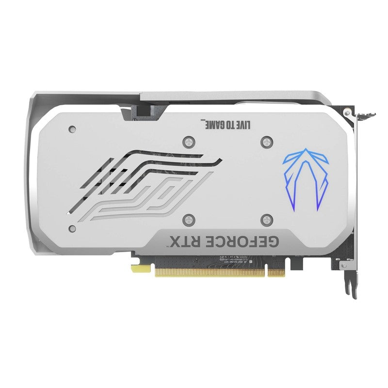 زوتاك بطاقة رسومات الألعاب جيمينج جي فورس RTX 4060 سعة 8 جيجابايت الحافة المزدوجة OC إصدار أبيض GDDR6