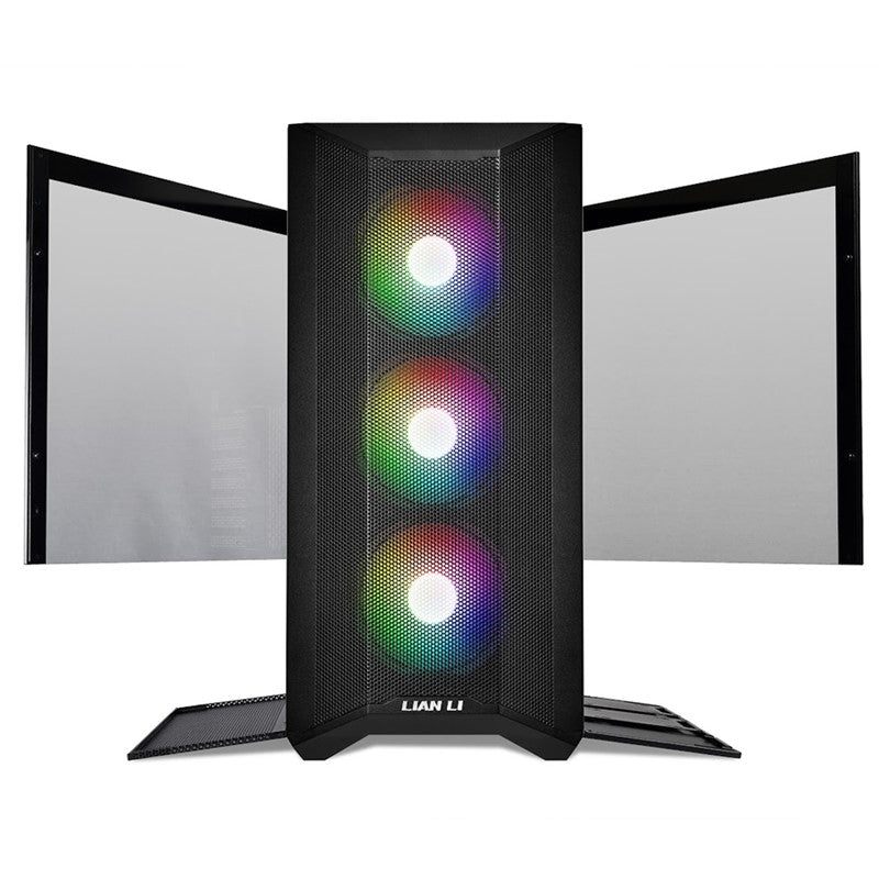 حقيبة LIAN LI Lancool II Mesh Performance-X ATX Mid Tower- سوداء