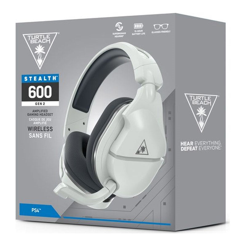 Turtle Beach Stealth 600P Gen 2 Wireless Gaming Headset for PS5, PS4 & Nintendo Switch - White