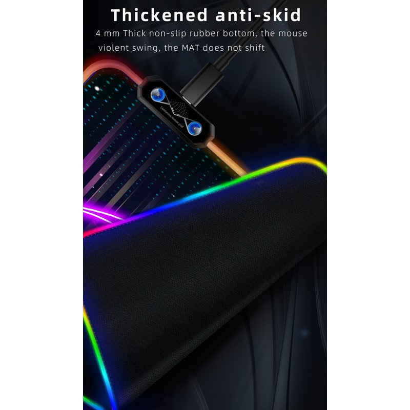 GAMEON Gaming Mousepad With RGB Lighting (900x400x3mm) - League Of Legends: Dragon Fist Lee Sin Edition