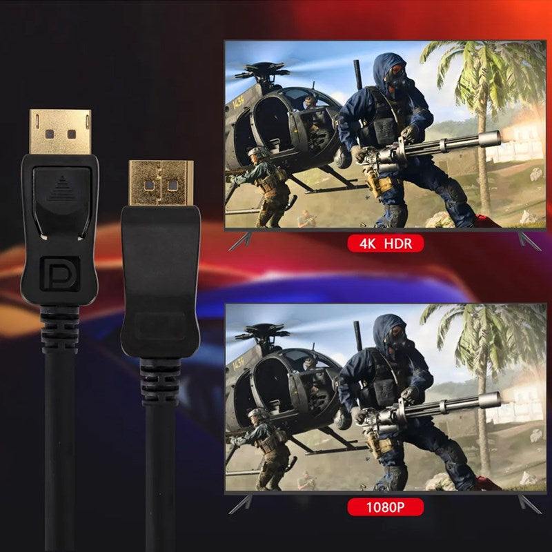 Kuwes Display Port to Display Port 4K Version 1.2