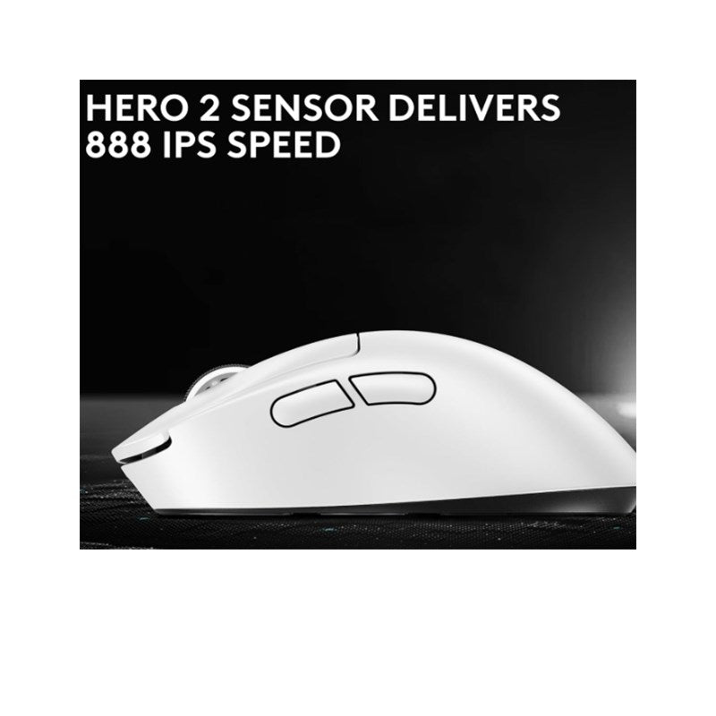 Logitech PRO X SUPERLIGHT 2 DEX LIGHTSPEED Wireless Gaming Mouse - Whi