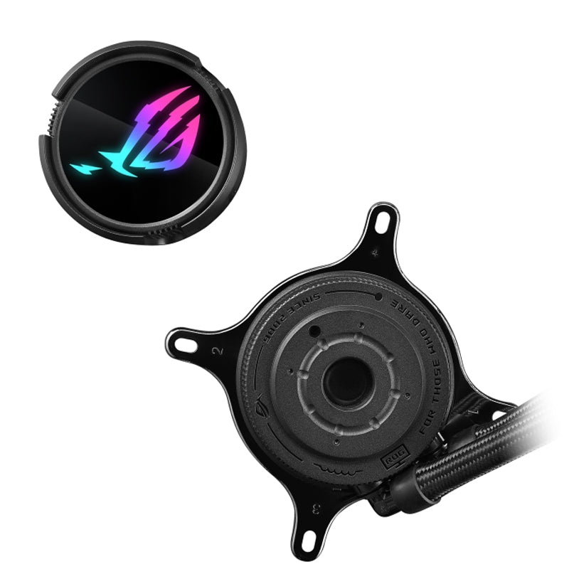 Asus ROG STRIX LC III 360 ARGB AIO Liquid CPU Cooler - Black