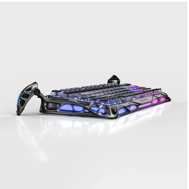 GravaStar Mercury K1 Pro 75% Wireless Mechanical Gaming Keyboard_Special Edition - Cyberpunk