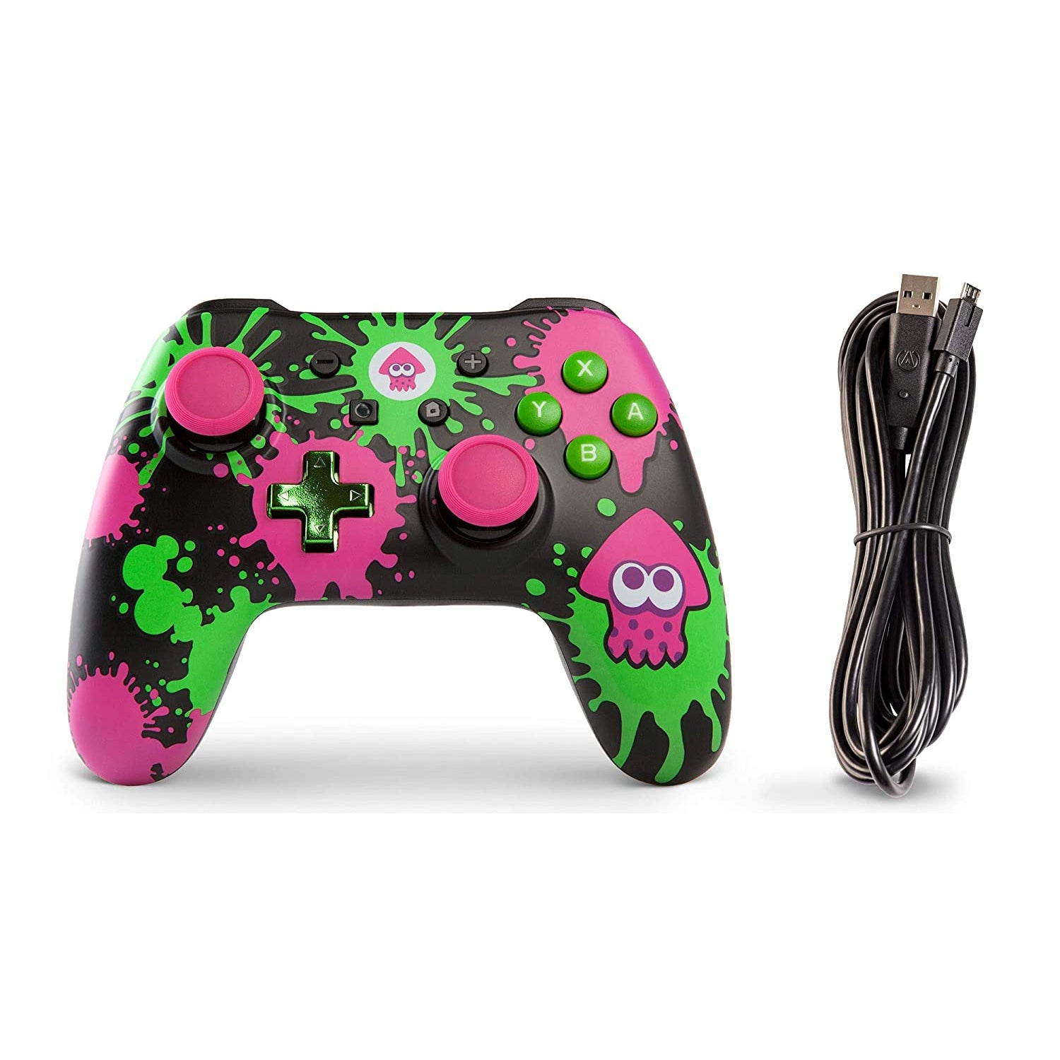 PowerA Splatoon 2 Wired Controller for Nintendo Switch