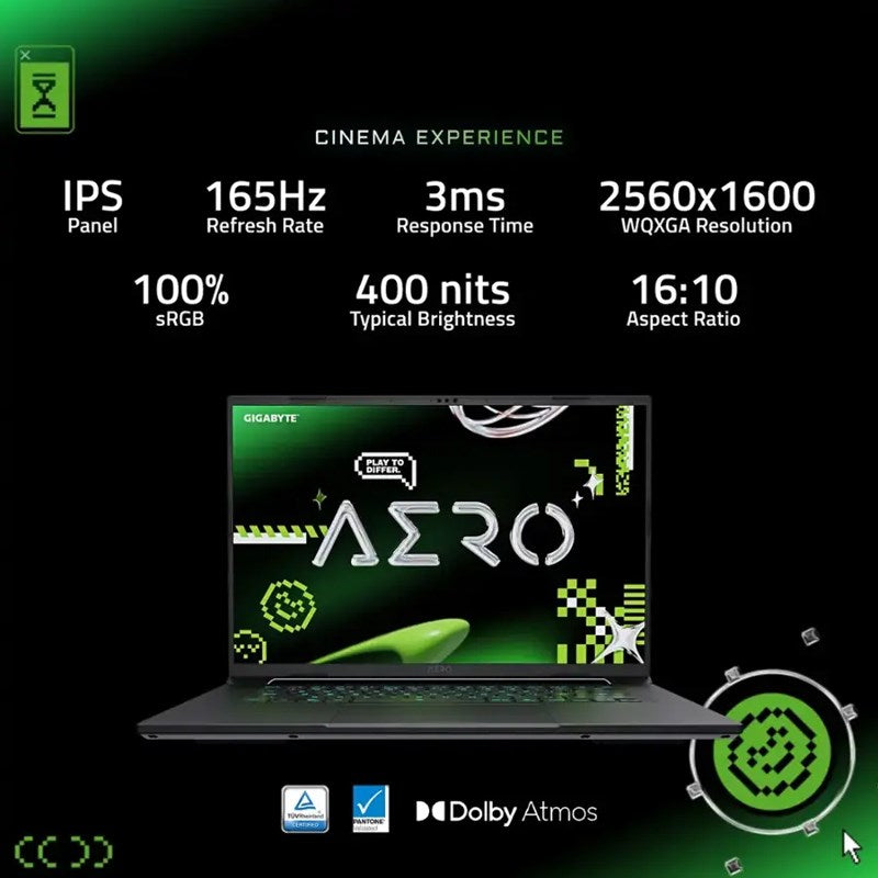 Gigabyte AERO X16, 16