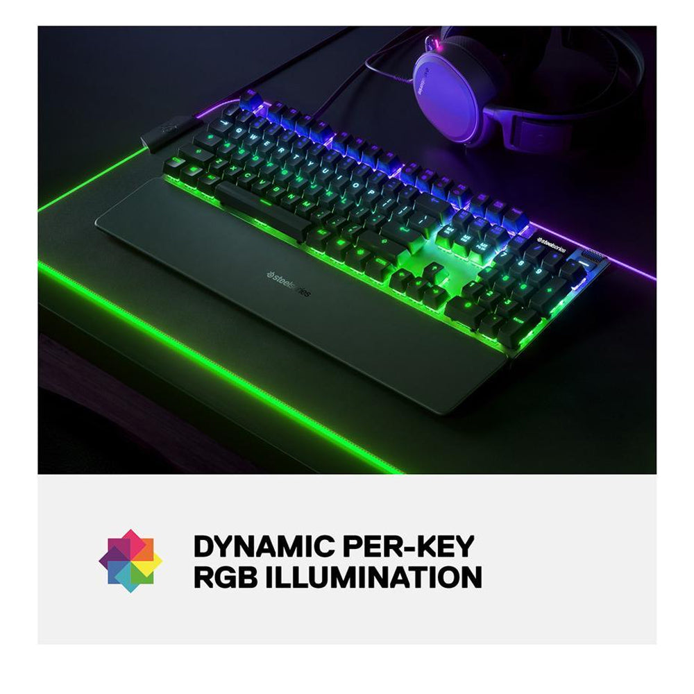 SteelSeries Apex 7 RGB Backlit (Red Switch) US Mechanical Gaming Keyboard