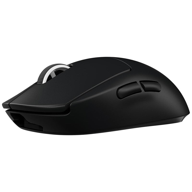 لوجيتك, ماوس الألعاب اللاسلكي (G PRO X SUPERLIGHT)،2.4 جيجا هرتز, تسريع 40 جيجا مستشعر HERO 25K، خفيف للغاية مع 63 جرام، 5 أزرار قابلة للبرمجة، عمر البطارية 70 ساعة، بدون أقدام PTFE إضافية، جهاز الكمبيوتر/جهاز Mac - أسود