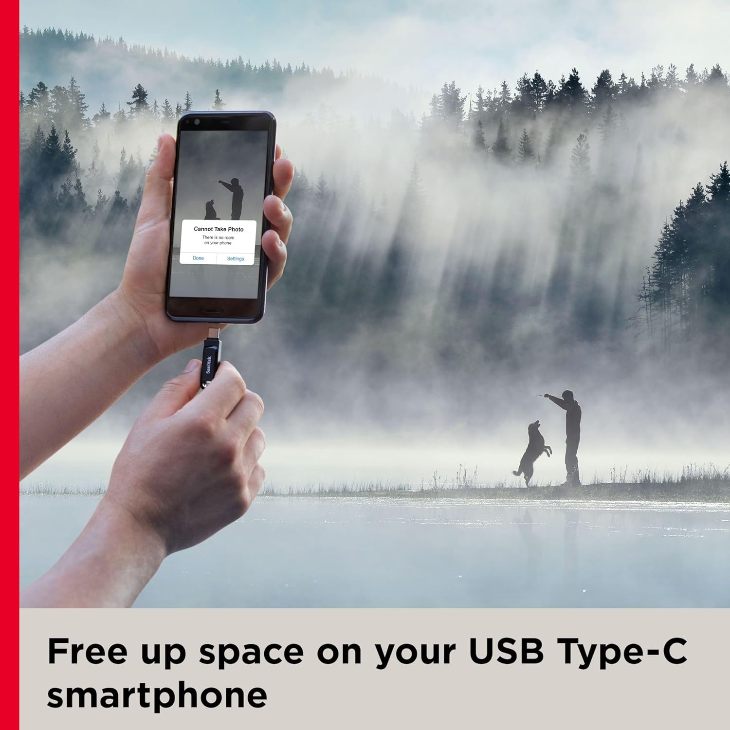 SanDisk Ultra Drive Dual Go 512GB USB Type-C Flash Drive - Black