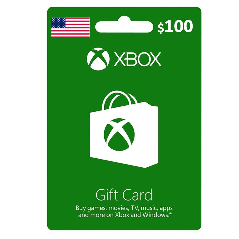 Microsoft Xbox Live Gift Card 100$ - US
