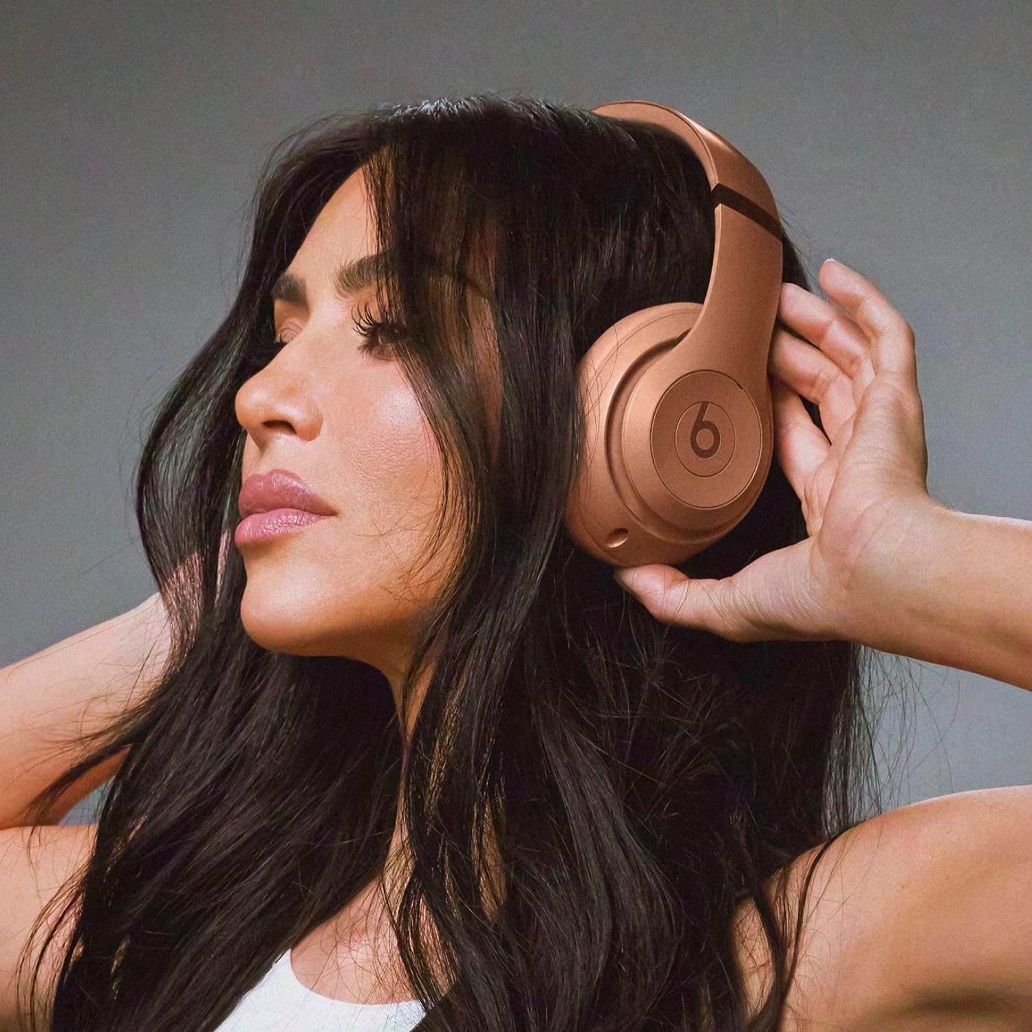 Beats Studio Pro Premium Wireless Noise Cancelling Headphones, 40 Hours Battery Life, Kim Kardashian Special Edition - Dune
