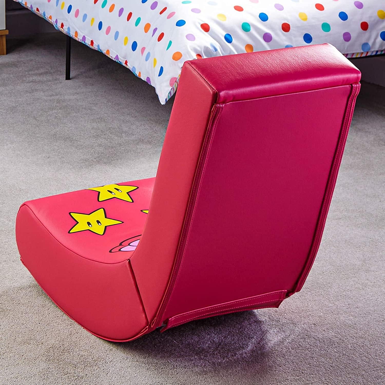 X-Rocker Nintendo All-Star PEACH Video Rocker Gaming Chair